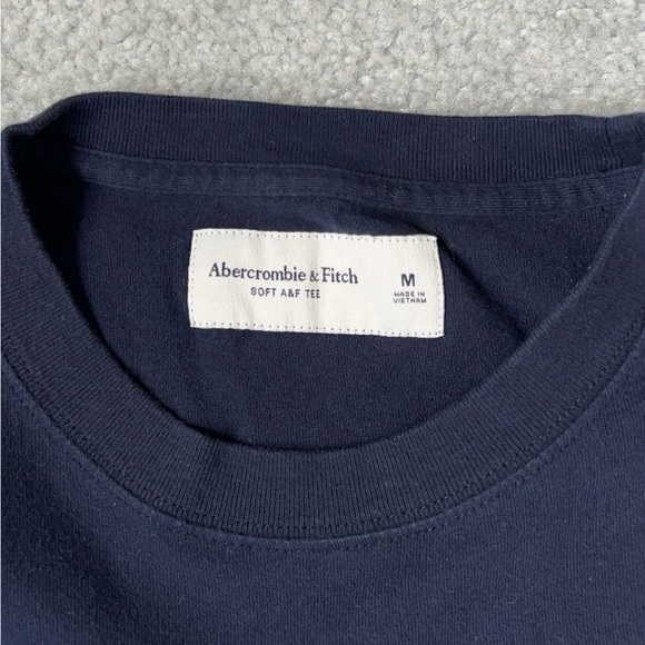 Navy Abercrombie & Fitch Long Sleeve - Picture 4 of 4